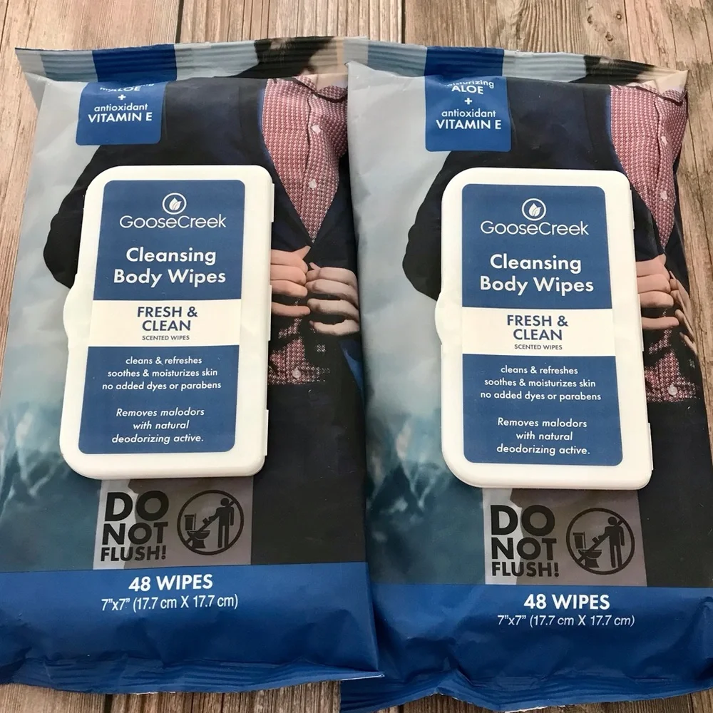 🆕(MEN) Fresh and Clean Body Wipes